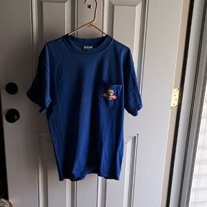 NAPA Gildan Blue Tee with Fun Pocket Design